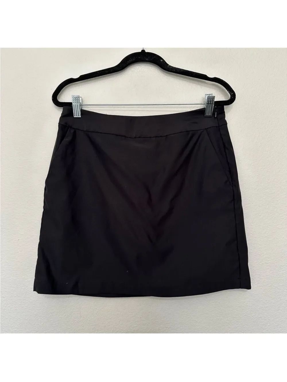 Nike Golf Women's Tournament Skort Dri-FIT Black 742875-010 Size 8